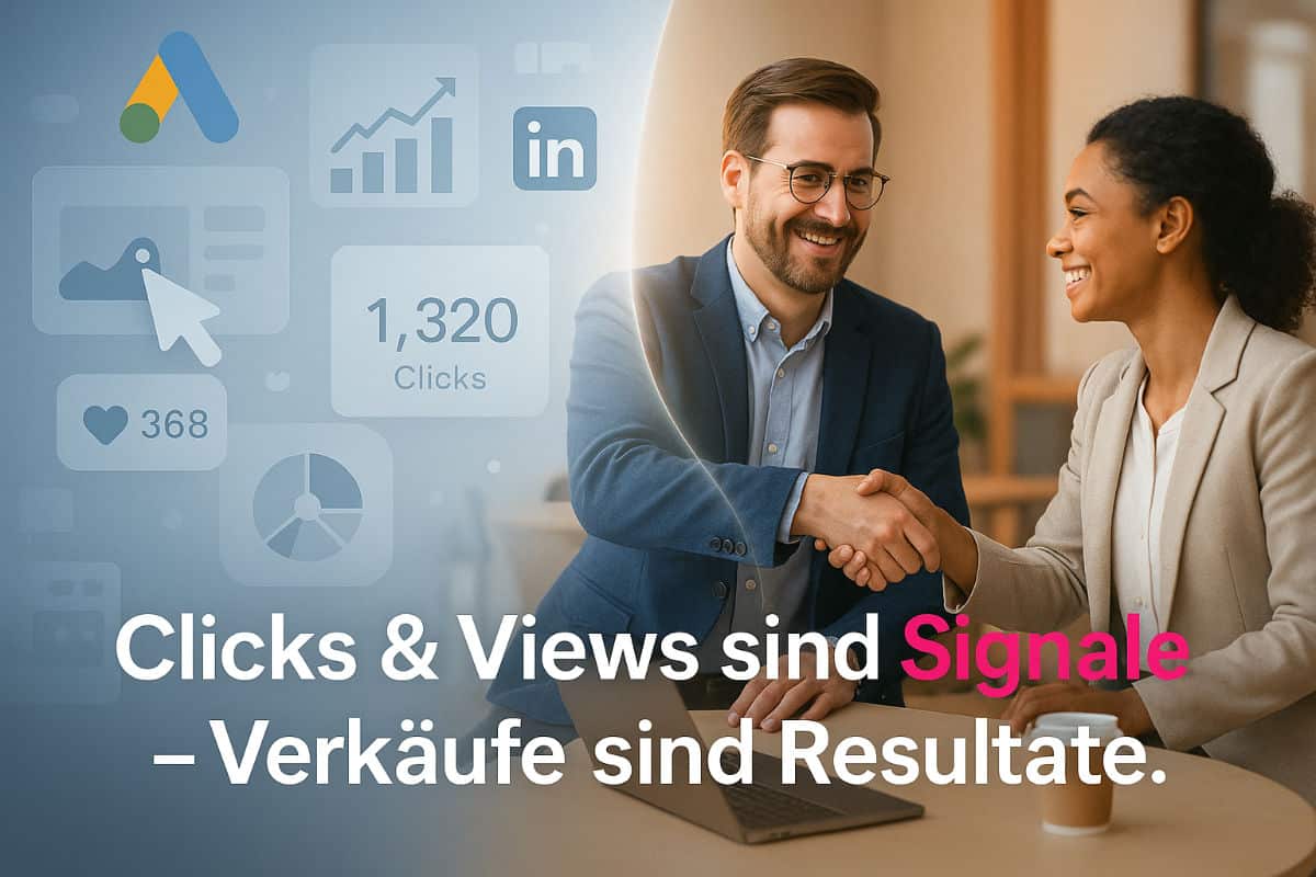 B2B-Neukundengewinnung – Clicks & Views oder verkaufen wir…
